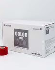 カラーテーププラス38mm 全8色 32本/箱
