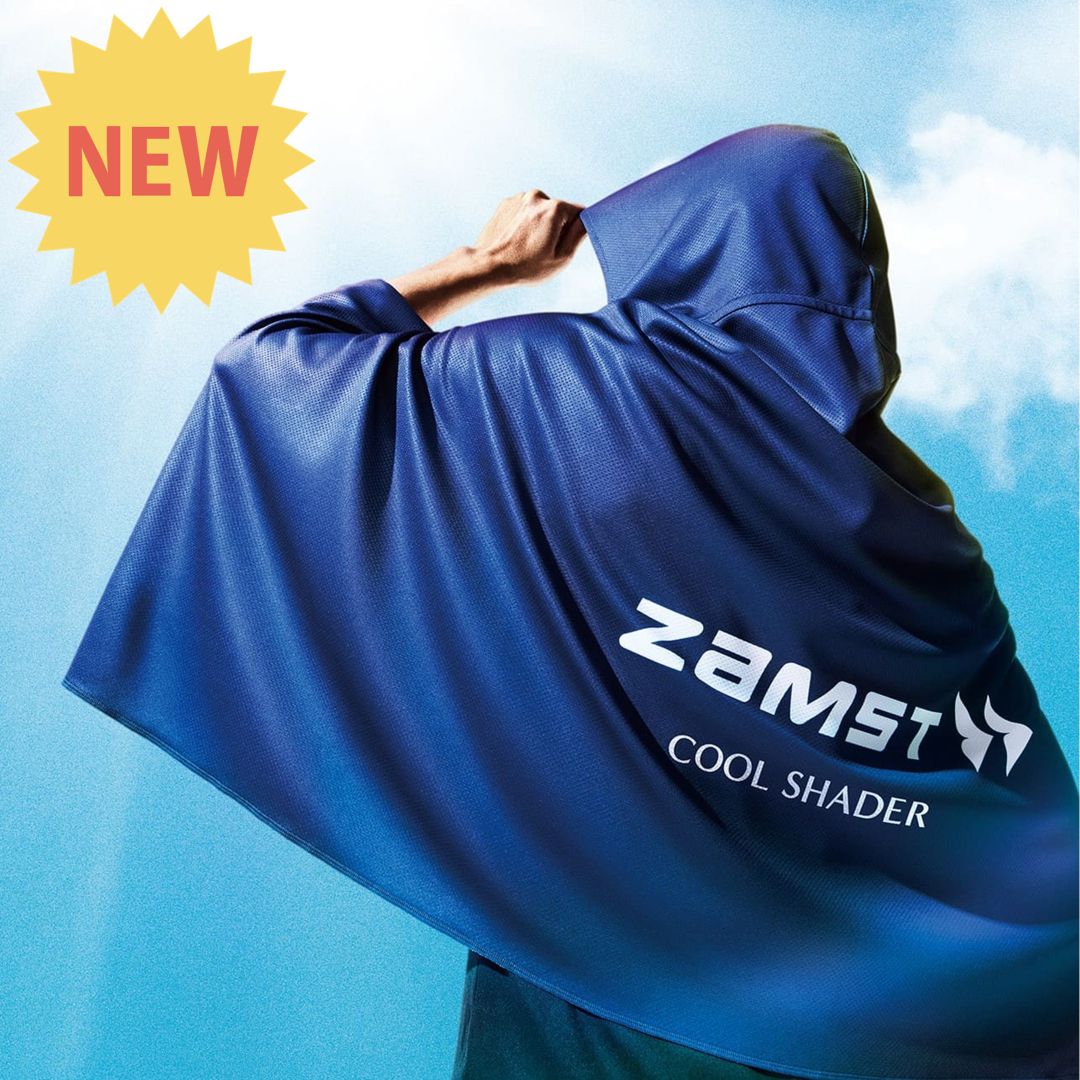 ザムスト COOL SHADER 冷感ポンチョ(冷感タオル)