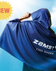 ザムスト COOL SHADER 冷感ポンチョ(冷感タオル)