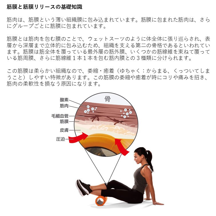 フォームローラ GRID_Xフォームローラー ブラック