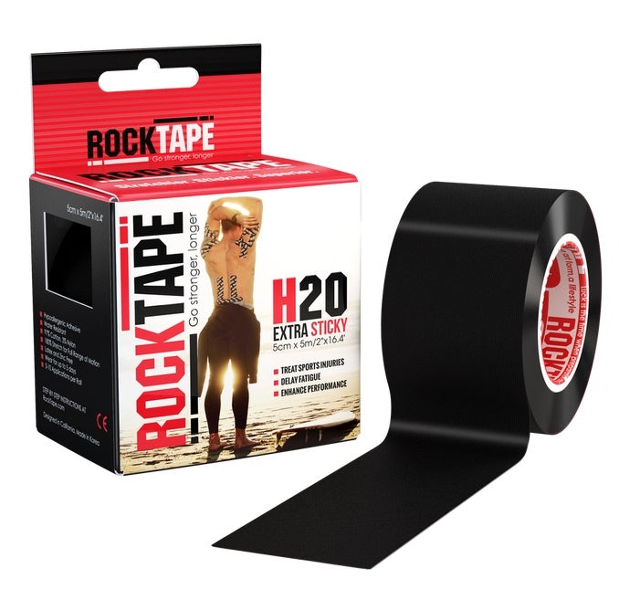 ROCKTAPE H2O 耐水性PRO 50mm × 5m ベージュ 1巻 ロックテープ テーピング キネシオロジーテープ キネシオテープ 筋肉サポート 筋肉保護 ウォータースポーツ 5cm 送料無料