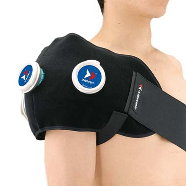 ザムストIW-2セット アイシングサポーター + アイスバッグ Lサイズ×2個