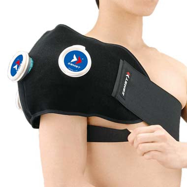 ザムストIW-2セット アイシングサポーター + アイスバッグ Lサイズ×2個